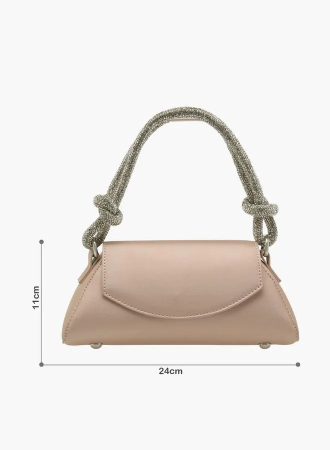 Flora Bella By Shoexpress Solid Shoulder Bag With Flap Closure Ramadan Collections